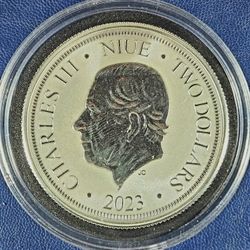 2023 Brittania Silver 1.5 Ounce Coin.