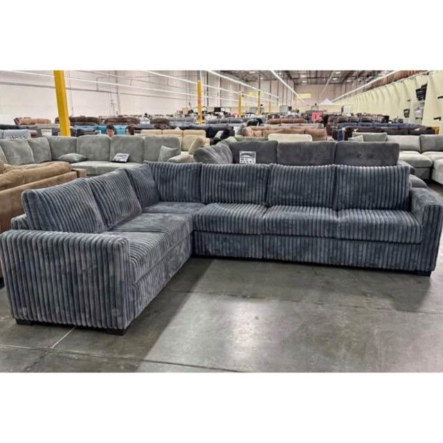 corduroy living room sectional sofa