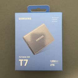 2TB Samsung T7 portable SSD (1/2)