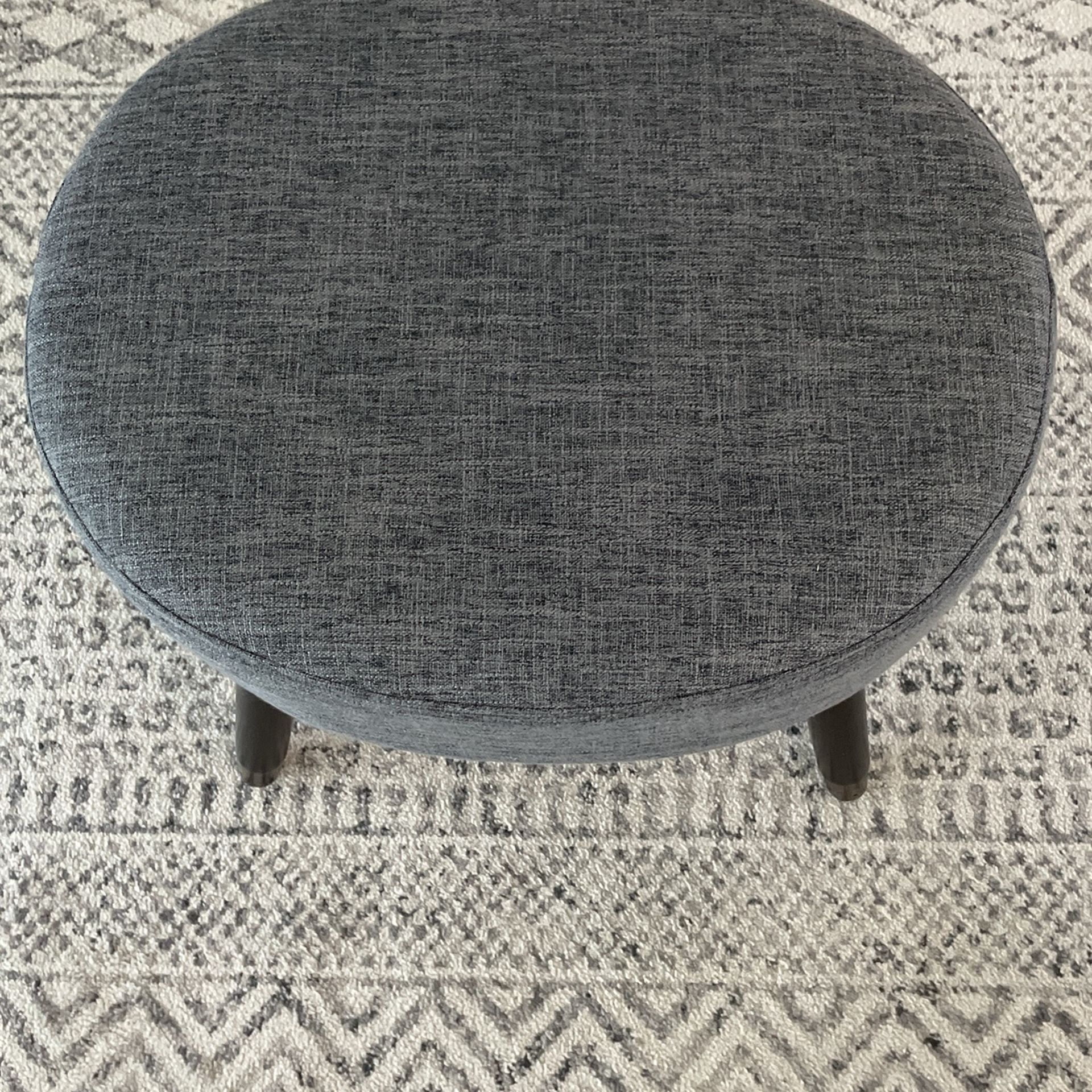 Oval Ottoman Stool