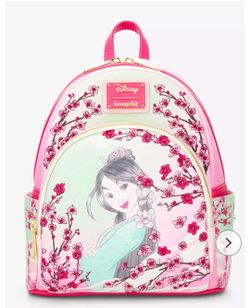 Loungefly Disney Mulan Cherry Blossom Mini Backpack