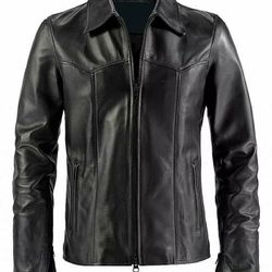PU Leather Jacket Size Large 