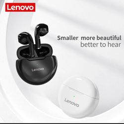 Lenovo Original Black HT38 Bluetooth 5.0 TWS Earphone