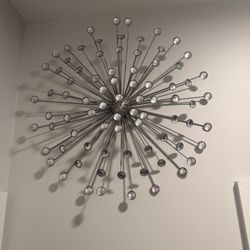 (3) Pcs  XL Rhinestone Wall Decor 