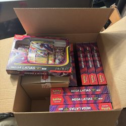 Pokemon Mega Evolution Latias Ex Boxes