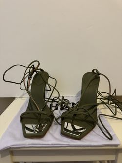 Schutz Vikki Green Olive
