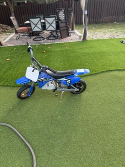 Mini electric dirt bike for kids