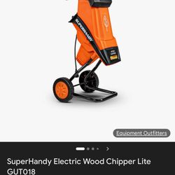 Super Handy Electric Wood Chipper 