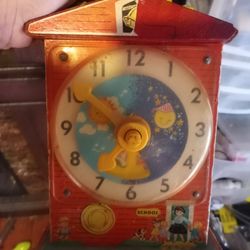Fisher Price Vintage Clock 