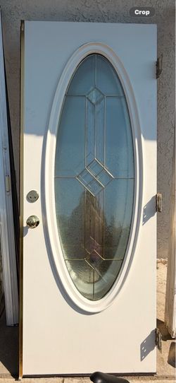 Double front door “60’