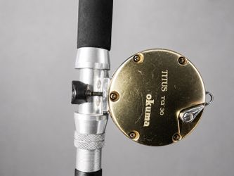 Okuma Titus TG-30 & Lamiglas Trolling Rod Combo