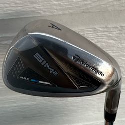 TaylorMade SIM2 Max Approach Wedge KBS Max MT Steel Shaft R-Flex