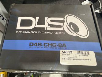 Down4Sound D4S-CHG-8A 12V Lithium Battery Charger.