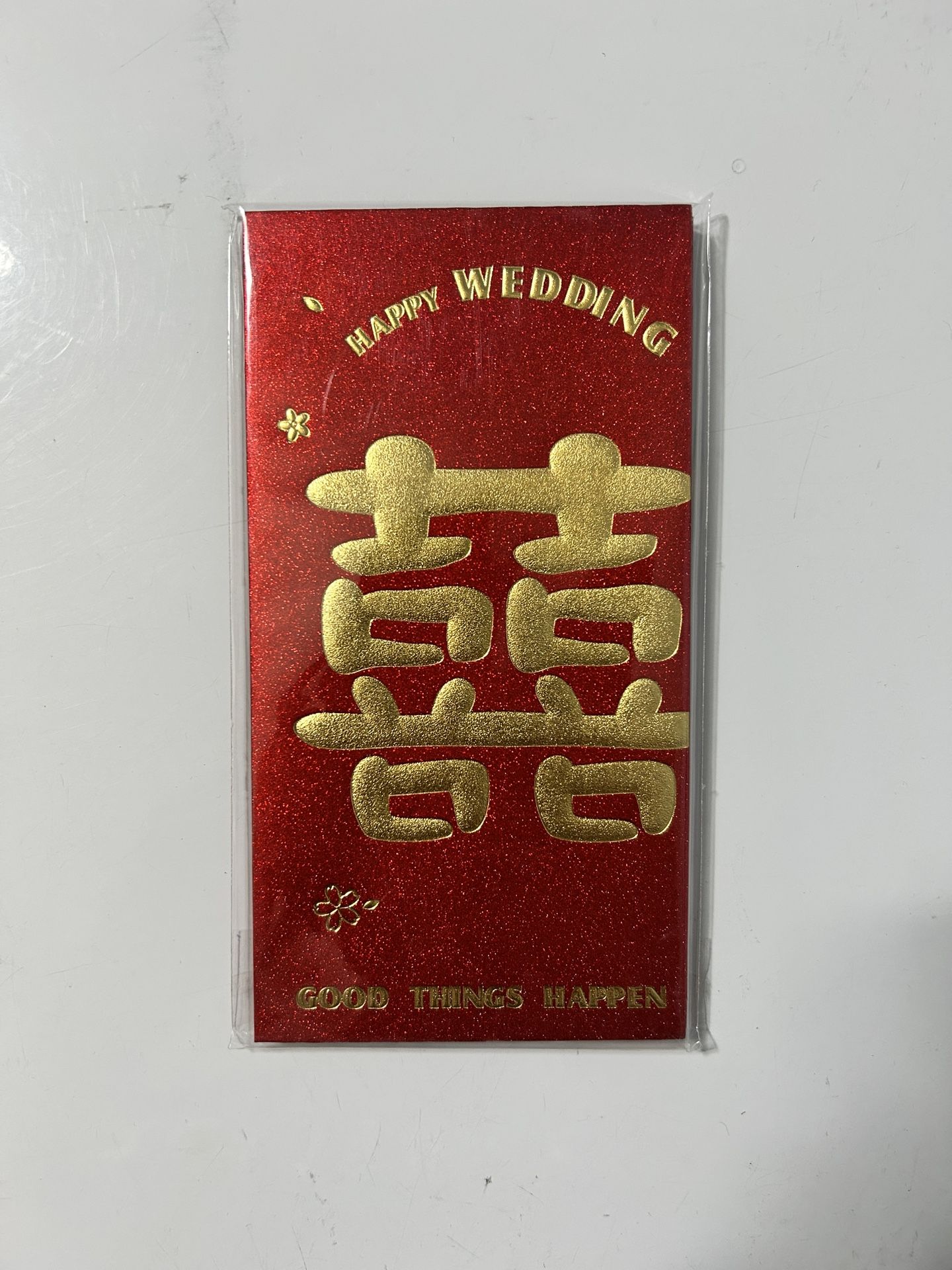 Brand New Wedding Double Happiness Red Envelope 🧧 (5 Envelope included)