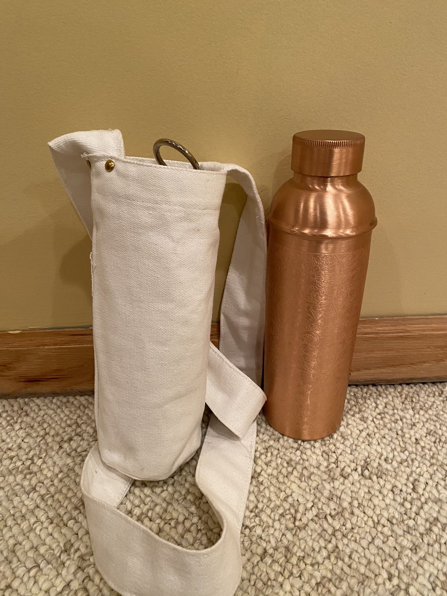 Cooper Water Bottle With Canvas Bag