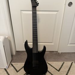 ESP LTD Black Metal HT-7