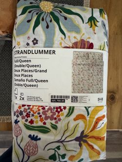 IKEA STRANDLUMMER Full/Queen Duvet Cover Set