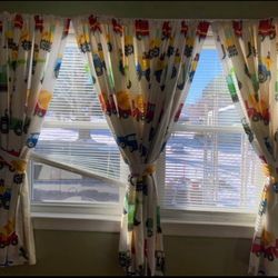 Truck Curtains-4 Panels 