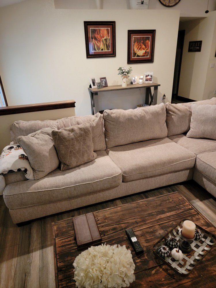 Excellent 1 Year Old Sectional