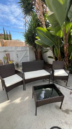 Brand new outdoor furniture