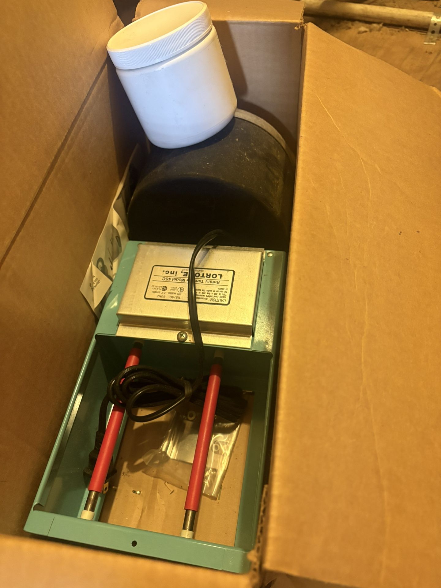 Lortone Model 45C rock tumbler