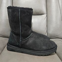 UGG Australia Classic Short Black Boots