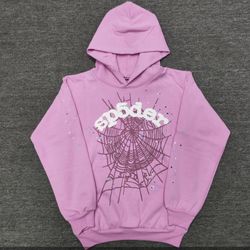 Pink Spider Hoodie 