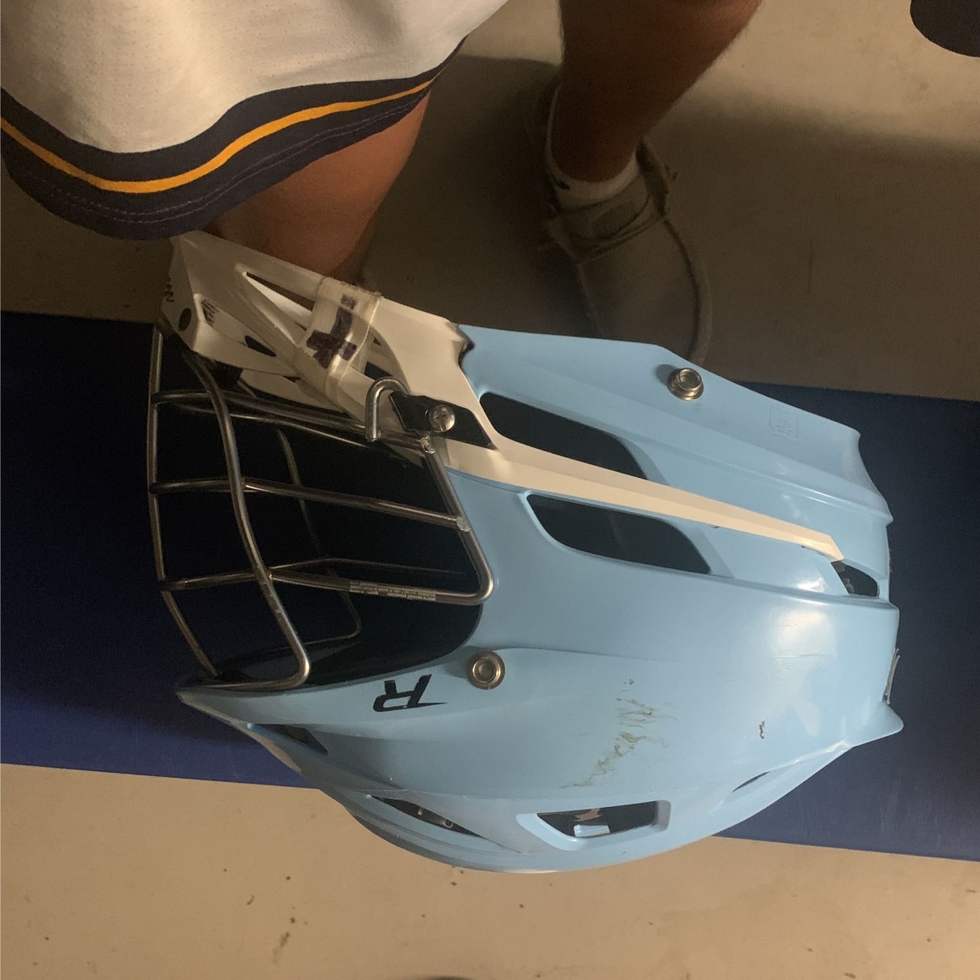 Lacrosse Helmet Cascade R 2021 No Chin Strap