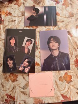 BTS Jimin K-pop Album Photobook with Photocards