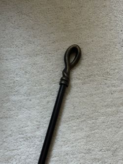 Bronze And Black Curtain Rod 
