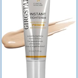 Girgstar Instant Face Blurring & Firming Primer for Face Before Makeup - Perfection Tightener Visibly Smooths the Look of Fine Lines, Wrinkles & Pores