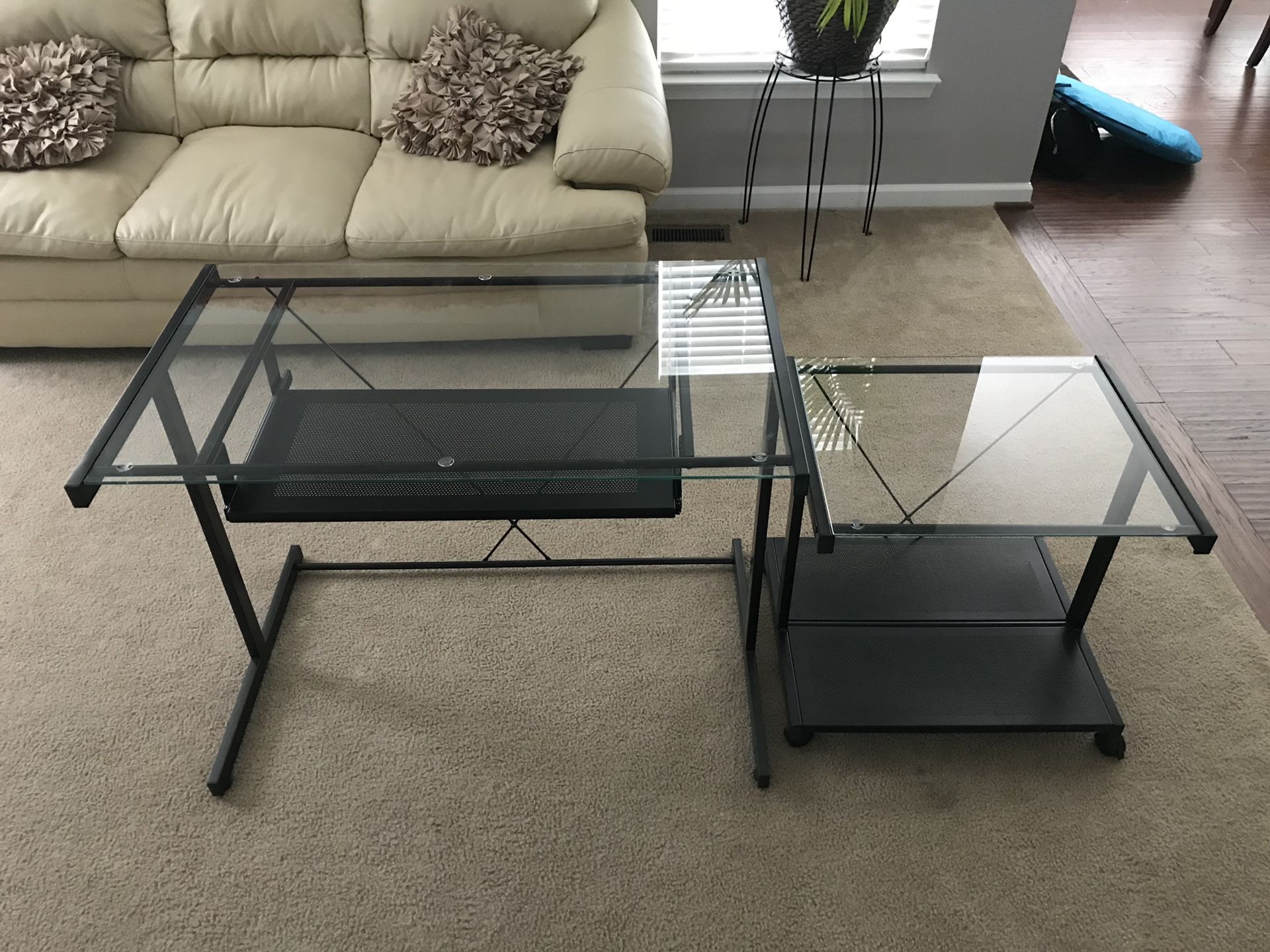 Computer Desk & Printer Stand