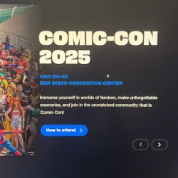 Comic-Con Codes To Buy Badges