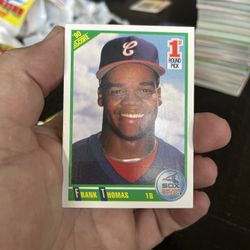 Frank Thomas Rookie Card 1990 Donruss