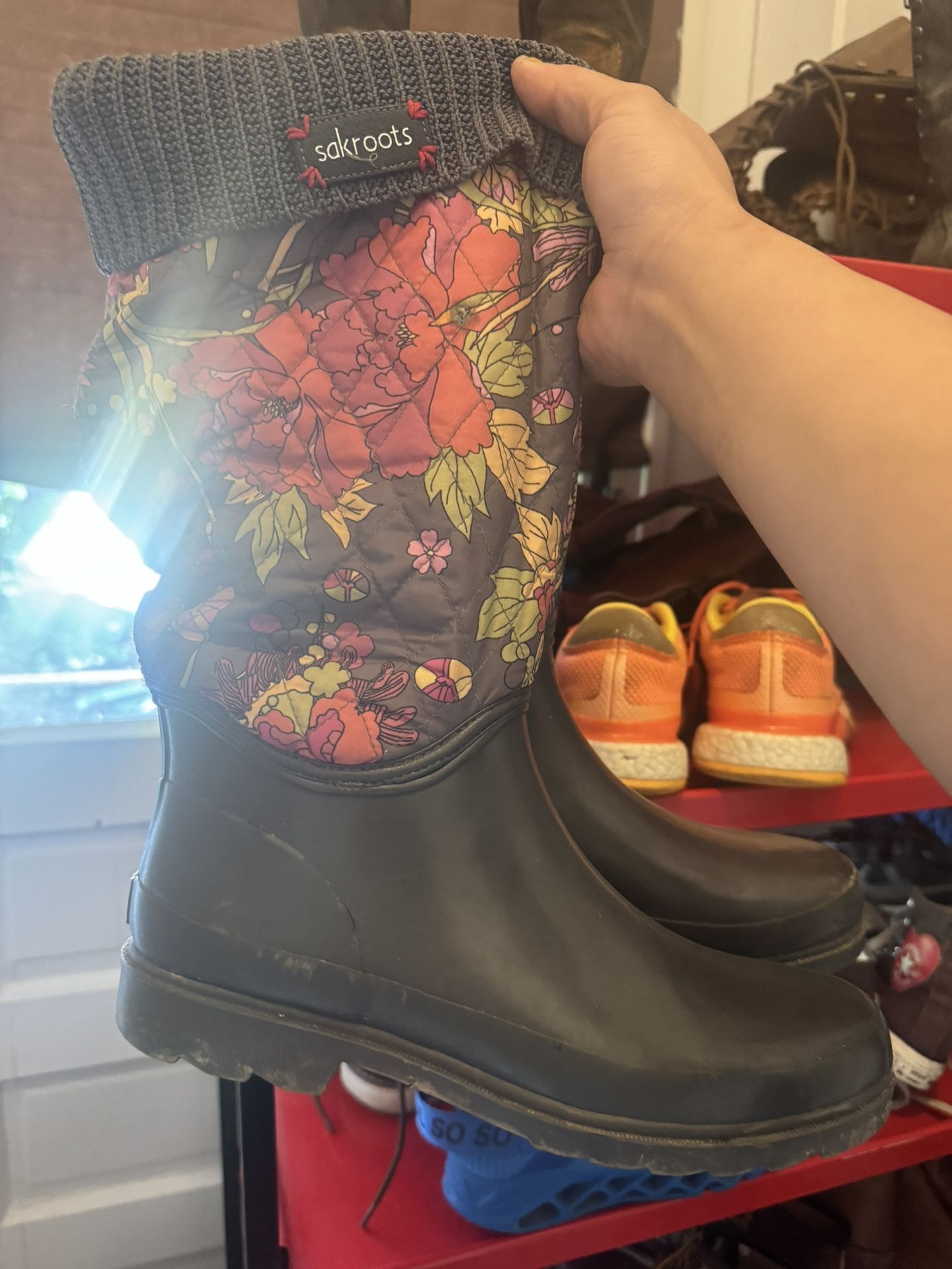 Sakroots Gardening Rain Boots - Sz 10