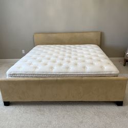 Queen Size Bed With Mattress 