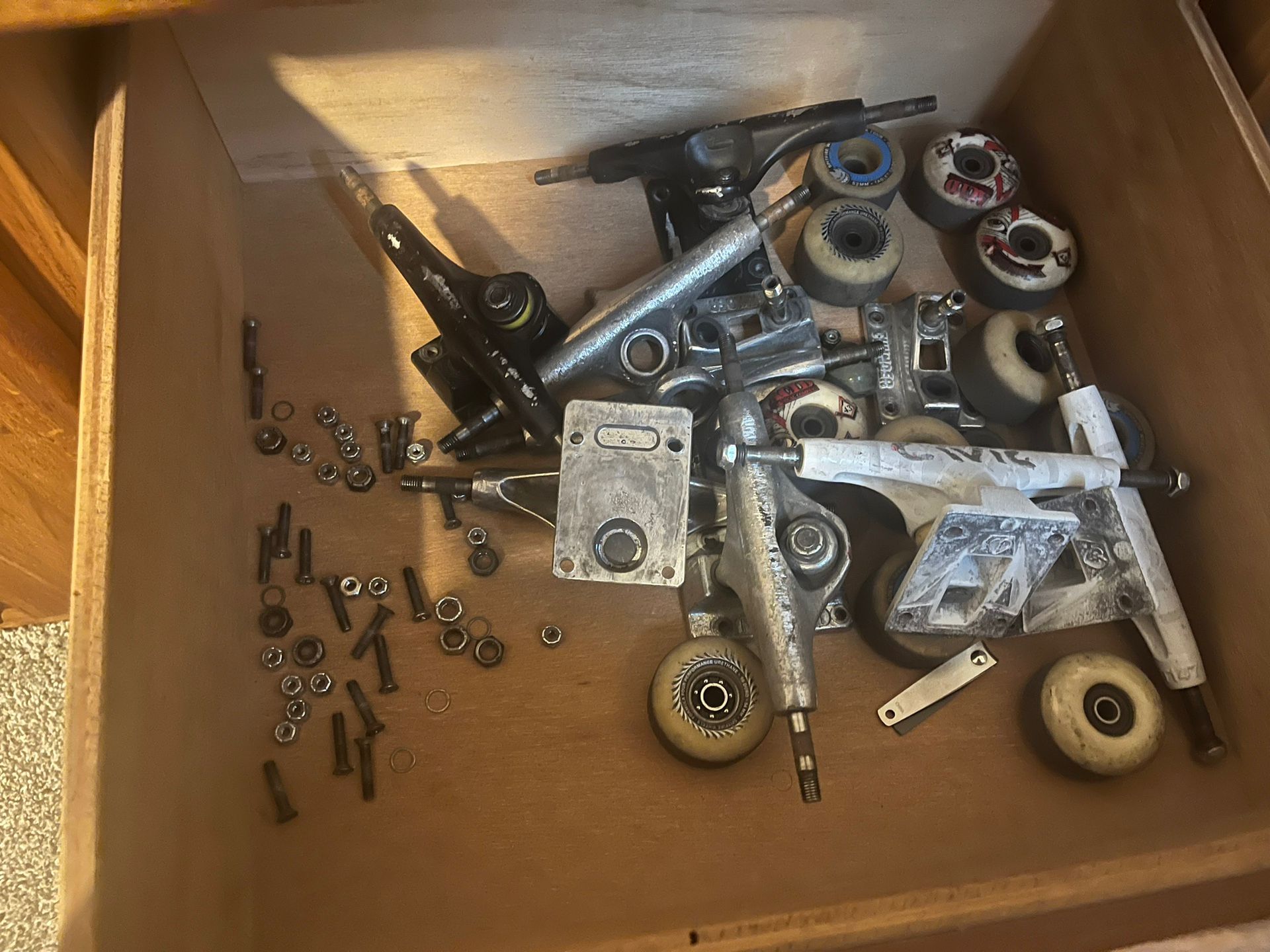 Whole Buncha Skateboard Parts