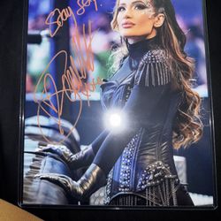 WWE Scarlett Autograph