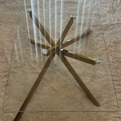 Living Room Glass Table