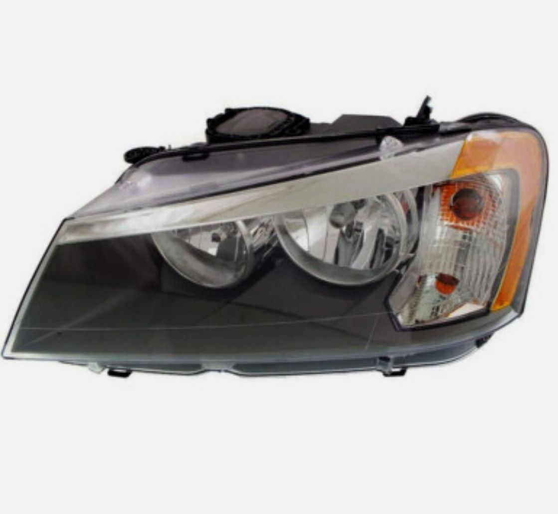 Left Side Headlight BMW X3 2011-2014