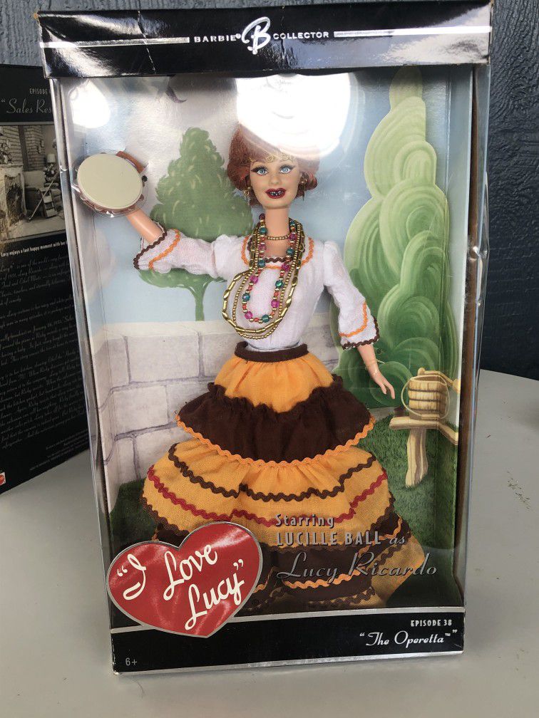 I Love Lucy Barbie Collector Doll