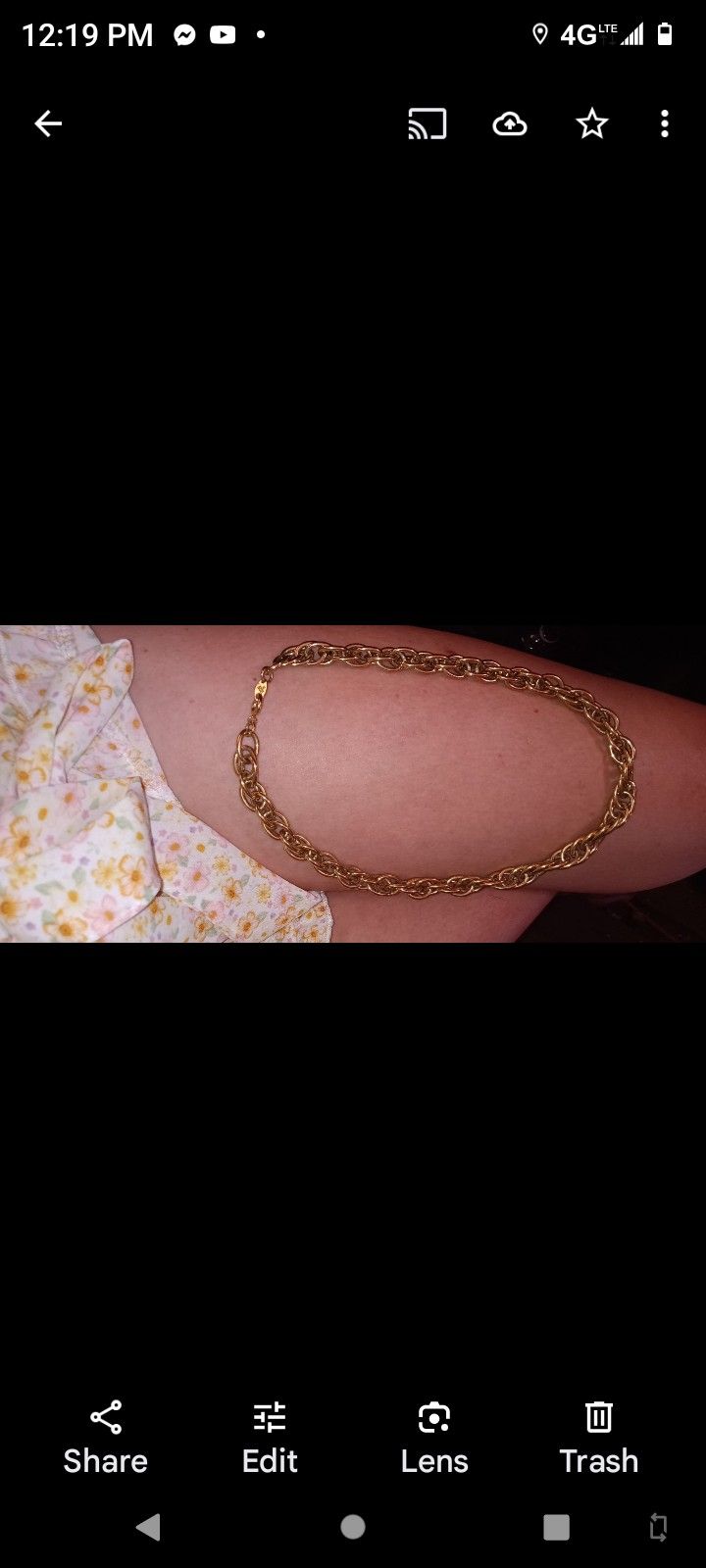Gold Neck lace Heavy Chain