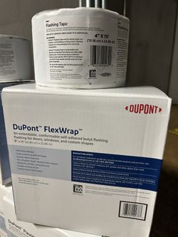 DuPont Flashing Tape & FlexWrap