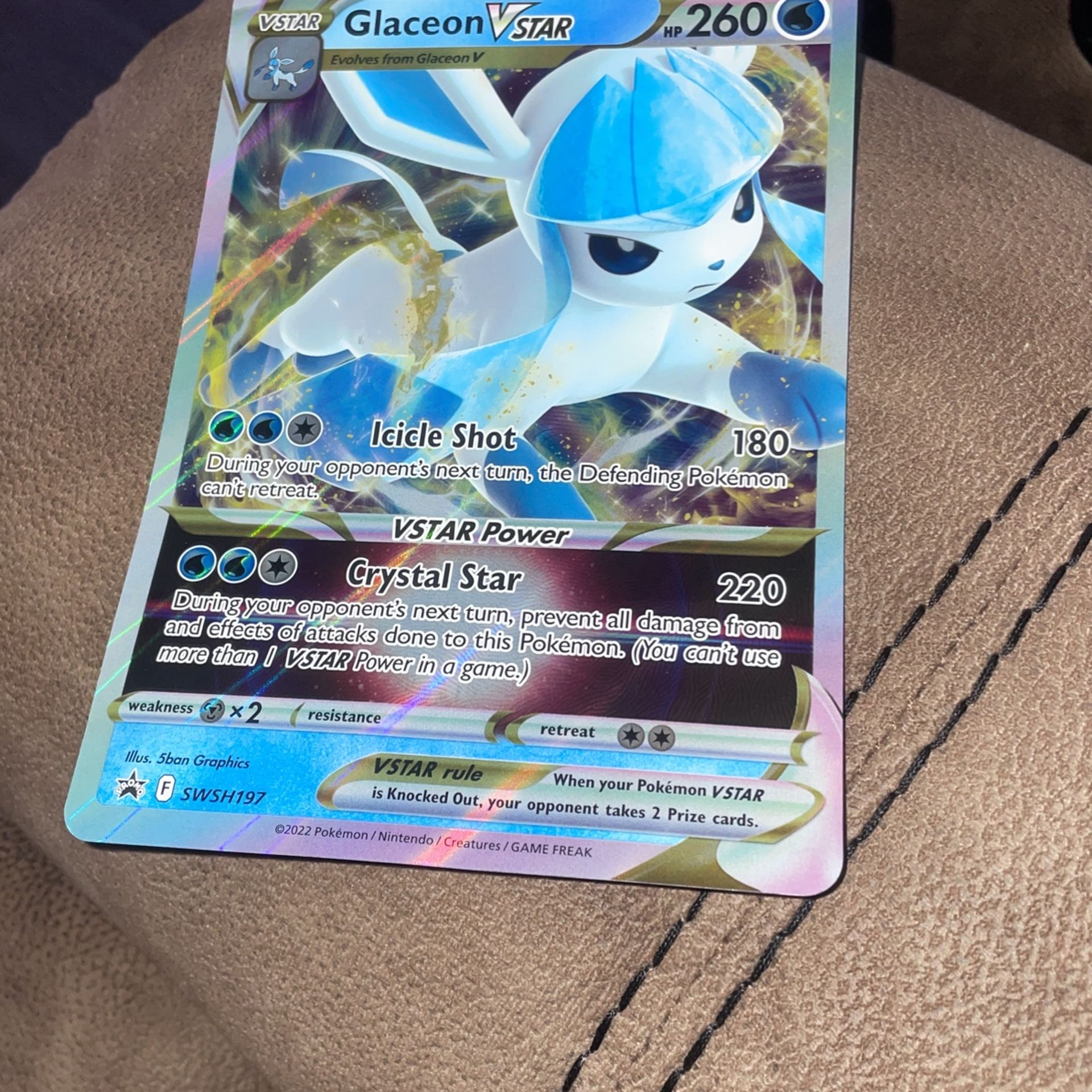 Glaceon vSTAR LARGE