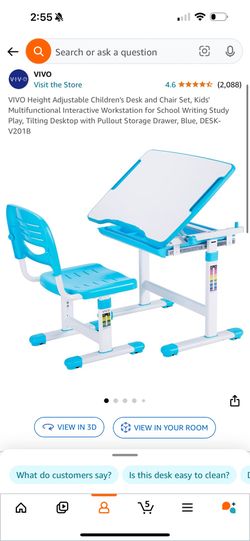 Vivo Kids Desk And Chair