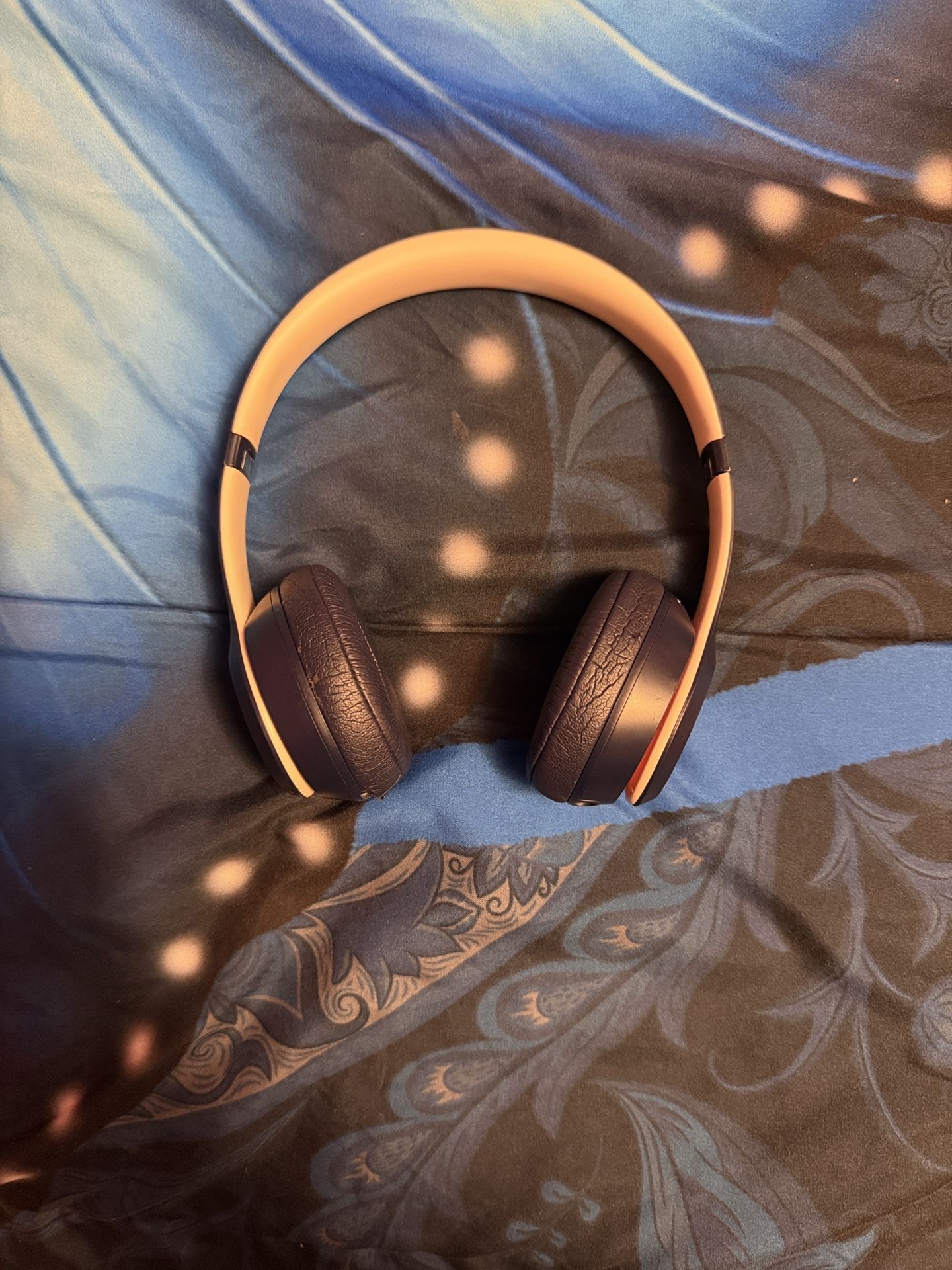Beats Wireless Over-Ear Headphones-Red And Blue