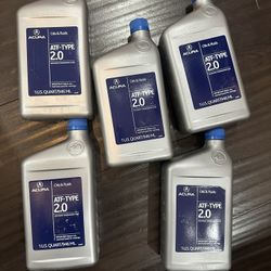 5 Quarts Of Acura 2.0 ATF Automatic Transmission Fluid 