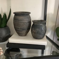 Distressed Aged Pots