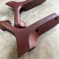 E30 Cardinal Red Coupe Door Handles