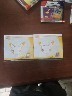 Pokémon TCG 30th Celebration Elite Trainer Boxes (2 ETB's)
